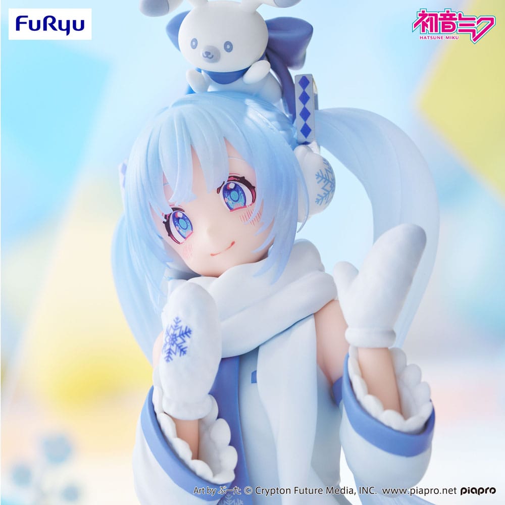 Vocaloid - Hatsune Miku Hatsune Miku (Snow Miku Sky Town 10th Anniversary) Noodle Stopper PVC Figur -Furyu