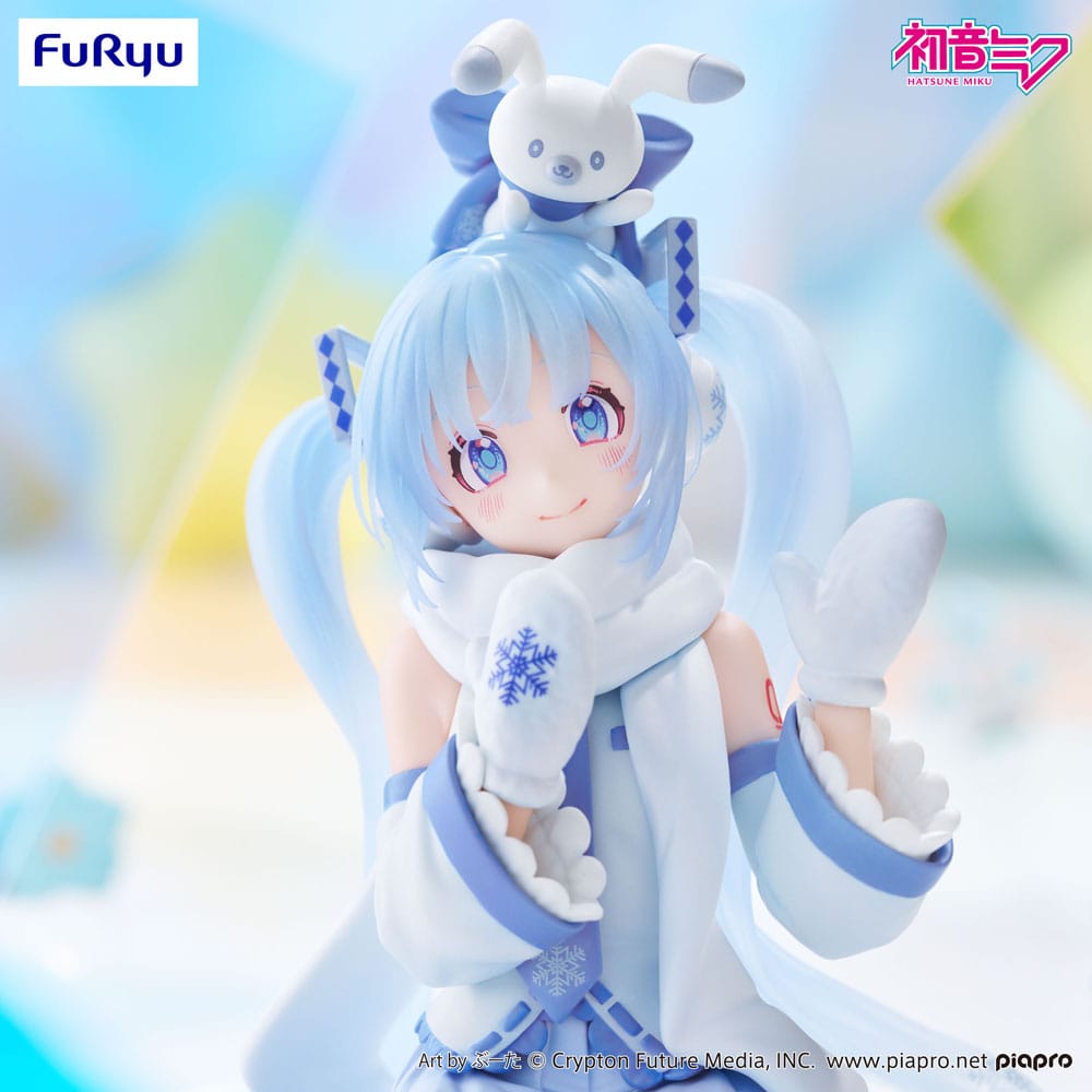 Vocaloid - Hatsune Miku Hatsune Miku (Snow Miku Sky Town 10th Anniversary) Noodle Stopper PVC Figur -Furyu