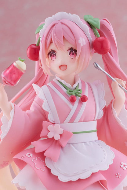 Vocaloid - Sakura Hatsune Miku Japanese Cafe Ver. - Figur