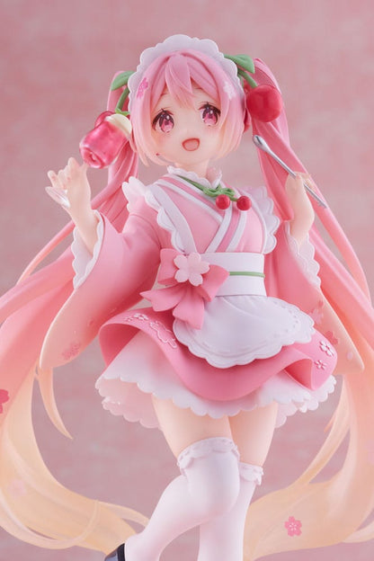 Vocaloid - Sakura Hatsune Miku Japanese Cafe Ver. - Figur