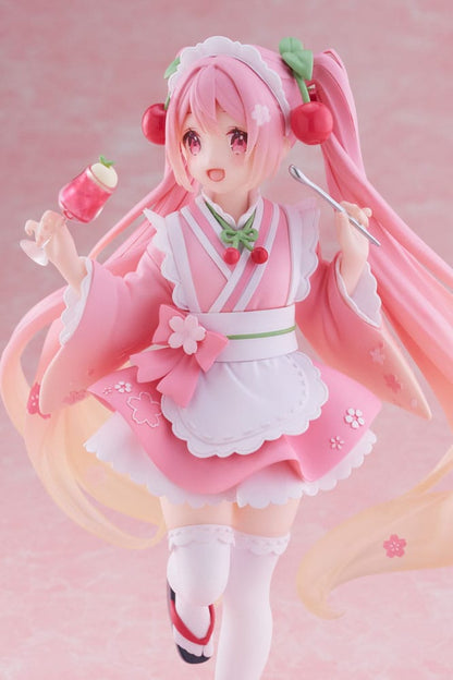 Vocaloid - Sakura Hatsune Miku Japanese Cafe Ver. - Figur