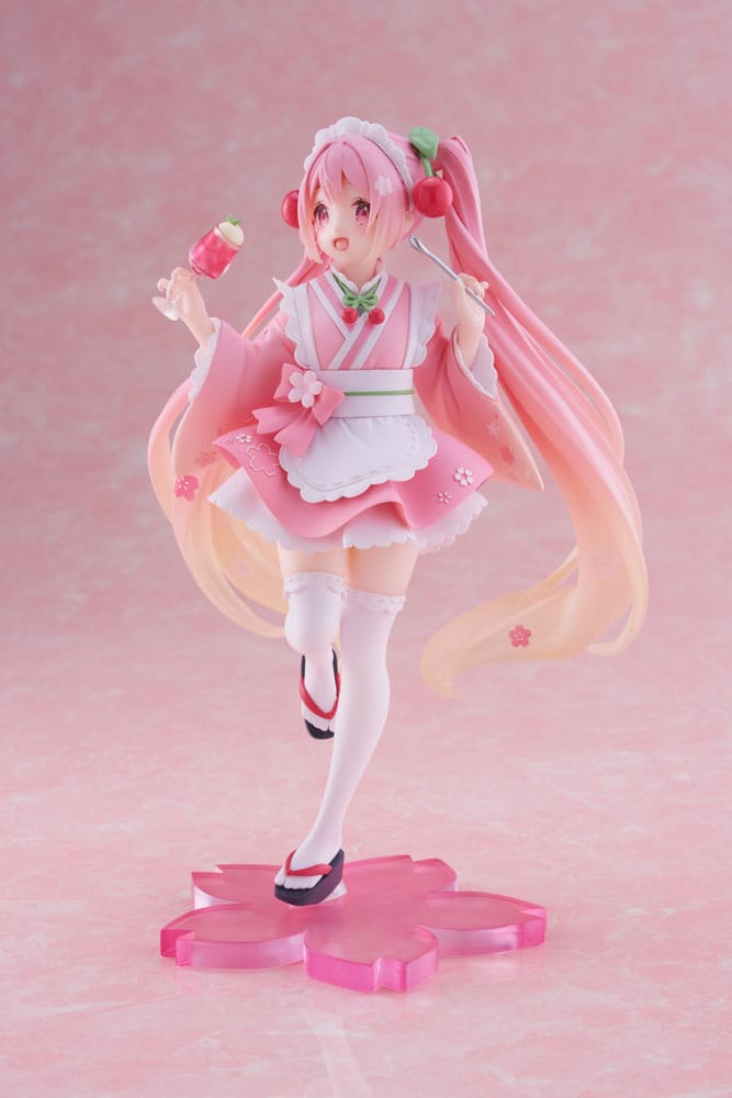 Vocaloid - Sakura Hatsune Miku Japanese Cafe Ver. - Figur