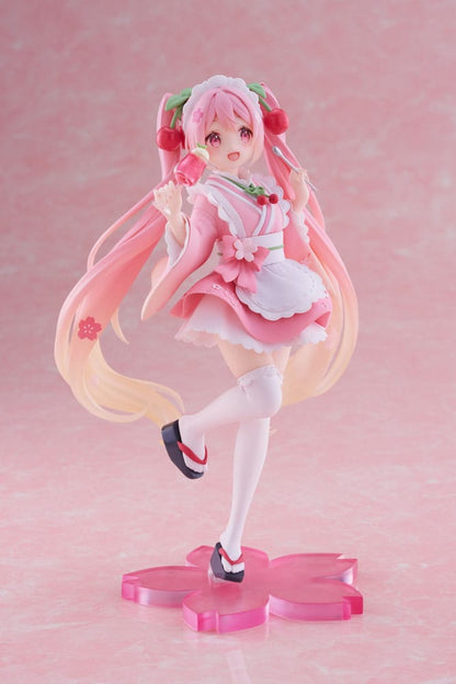 Vocaloid - Sakura Hatsune Miku Japanese Cafe Ver. - Figur