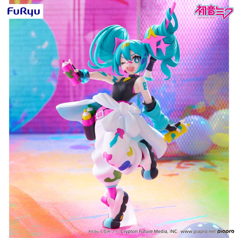 Hatsune Miku - Miku Paint Girl - Trio-Try-iT Figur