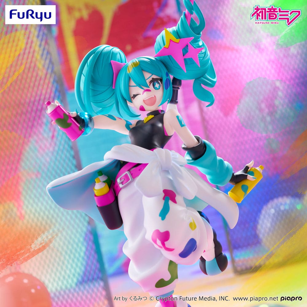 Hatsune Miku - Miku Paint Girl - Trio-Try-iT Figur