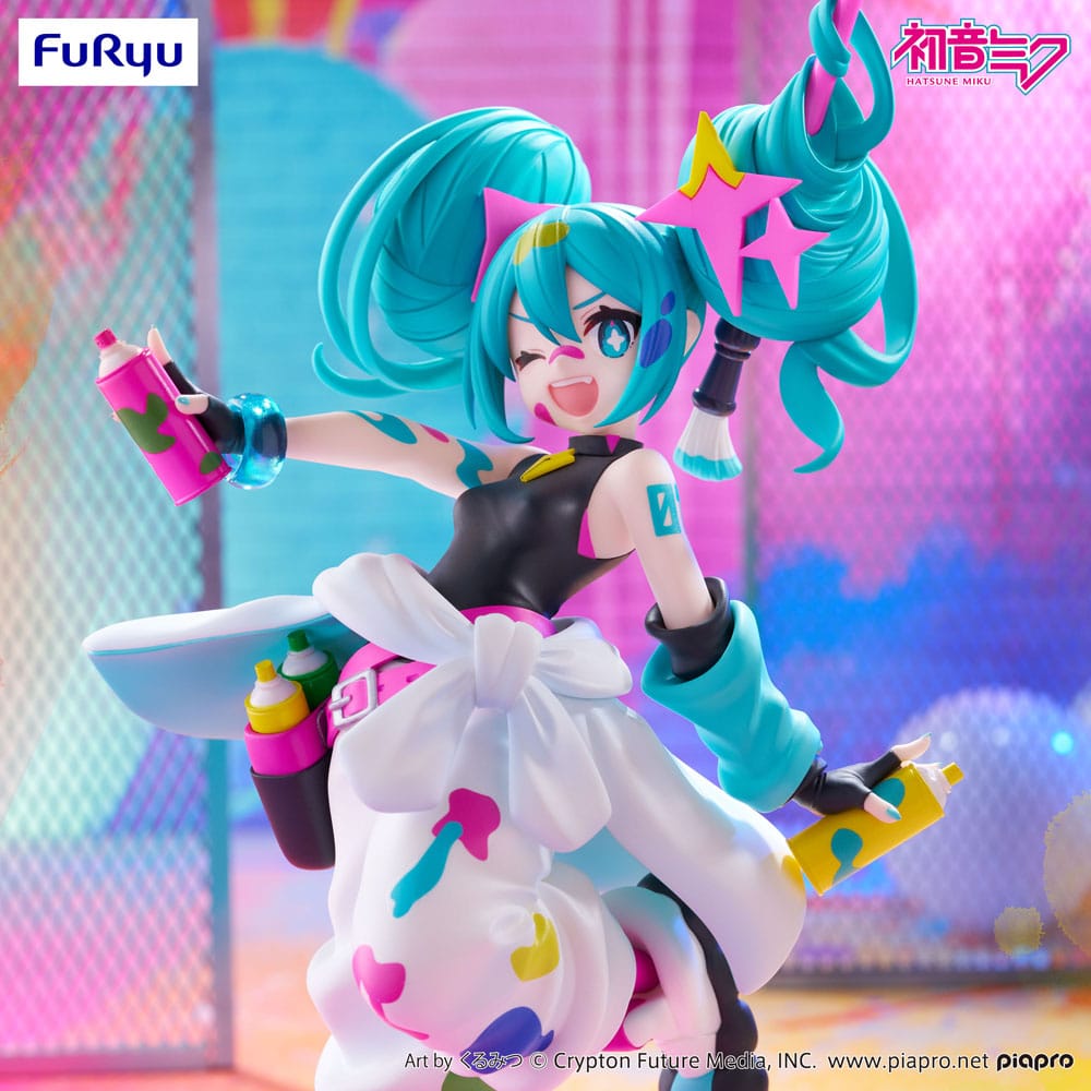 Hatsune Miku - Miku Paint Girl - Trio-Try-iT Figur