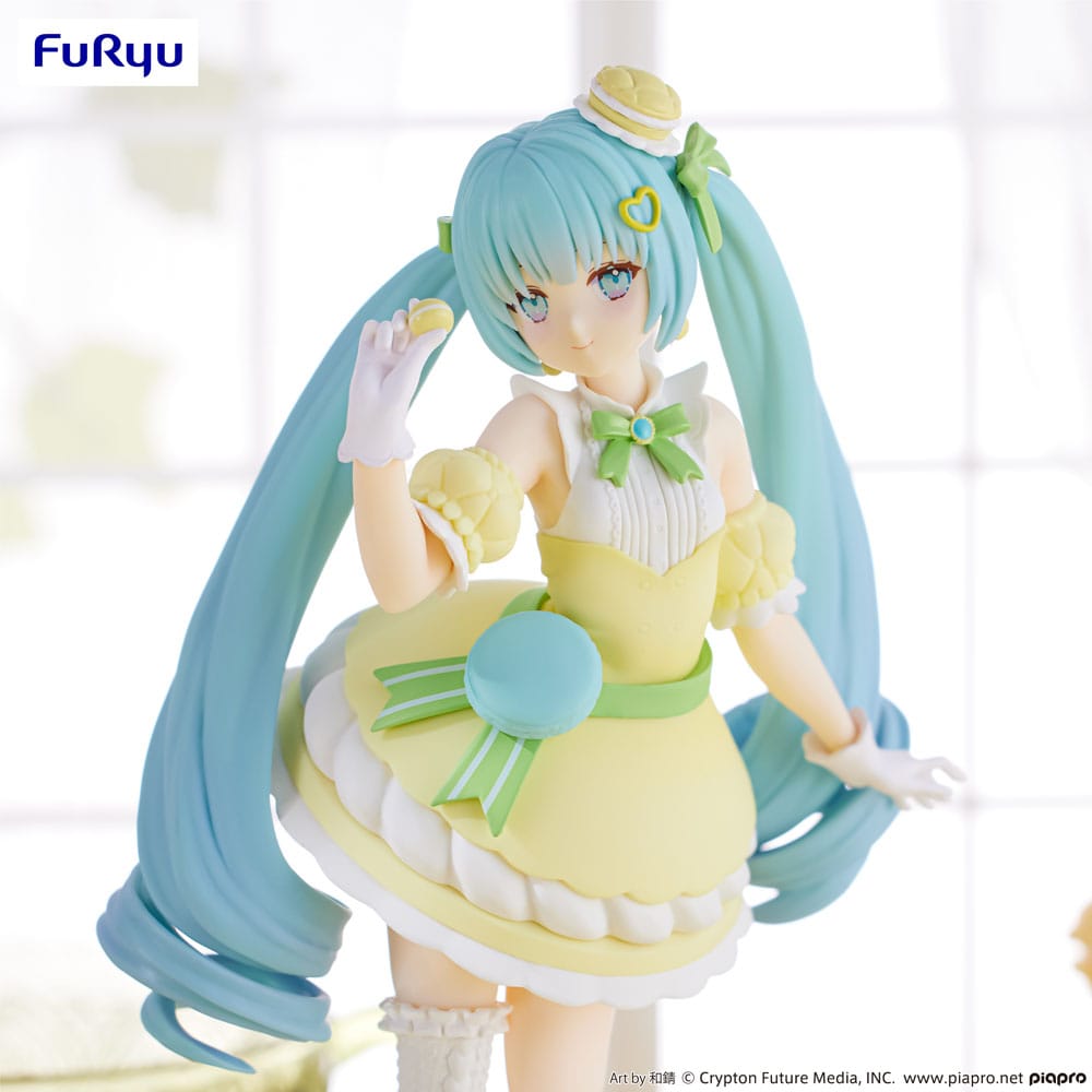 Vocaloid - Hatsune Miku SweetSweets Series Macaroon Citron Color Version - Figur