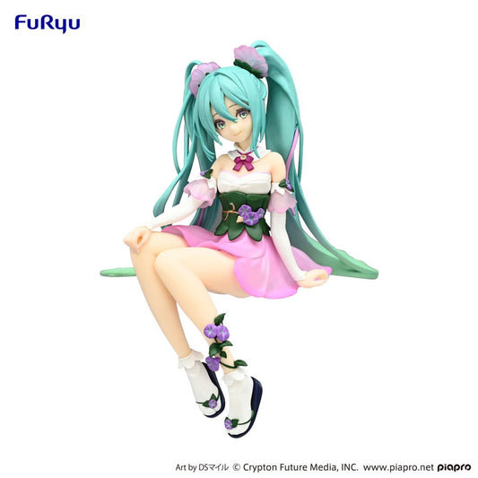 Hatsune Miku Flower Fairy Morning Glory Pink Color Vers- Noodle Stopper Figur