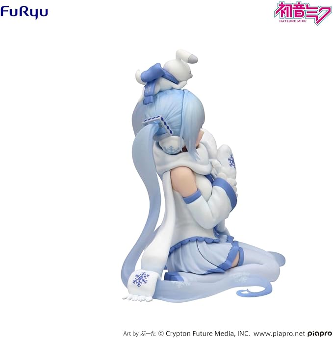 Vocaloid - Hatsune Miku Hatsune Miku (Snow Miku Sky Town 10th Anniversary) Noodle Stopper PVC Figur -Furyu