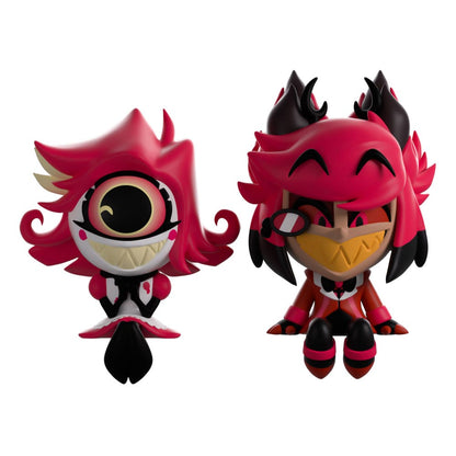 Hazbin Hotel - Alastor & Niffty Monitor Buddiez - Vinyl Figuren