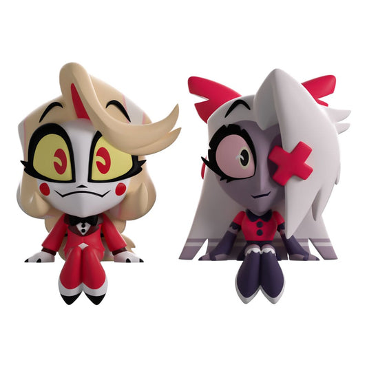 Hazbin Hotel - Charlie & Vaggie Monitor Buddiez - Vinyl Figuren