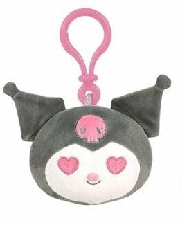 Hello Kitty Sanrio - Kuromi Taschenanhänger- Plüschfigur