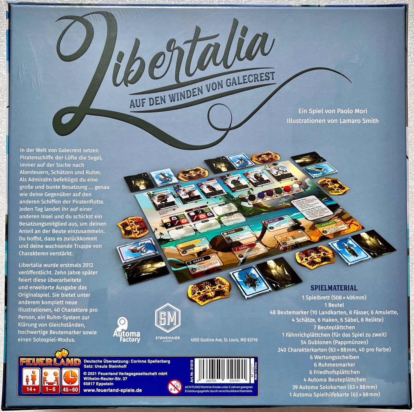 Libertalia - Brettspiel