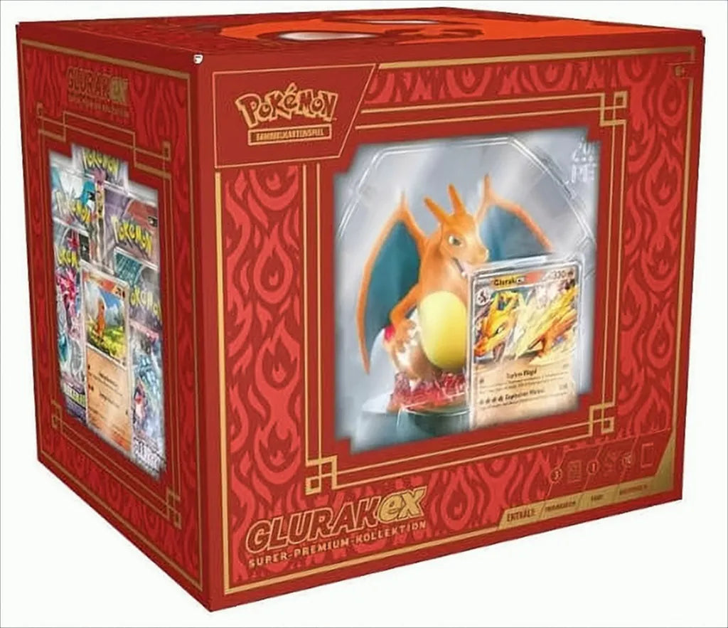 Pokémon TCG Super-Premium-Kollektion Glurak-ex