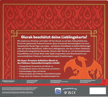 Pokémon TCG Super-Premium-Kollektion Glurak-ex