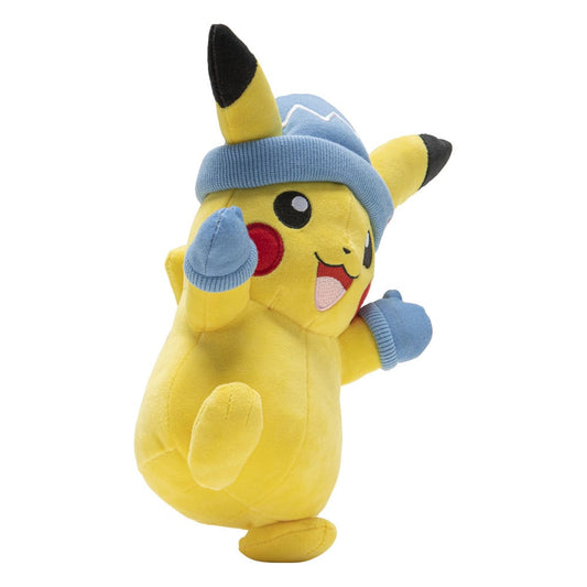 Pokémon - Pikachu with Winter Hat and Mittens - Plüschfigur 20 cm