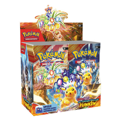 Pokémon TCG - Karmesin & Purpur - Stürmische Funken Booster - DE