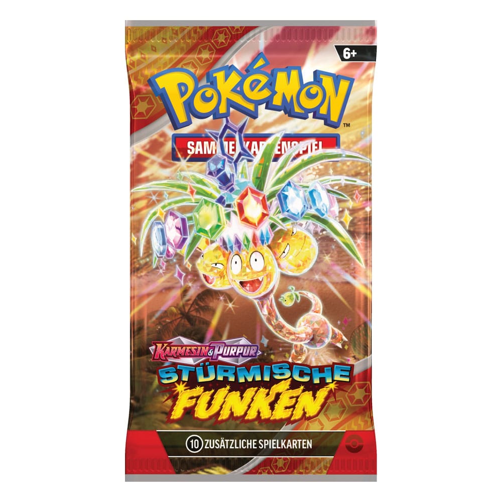 Pokémon TCG - Karmesin & Purpur - Stürmische Funken Booster - DE