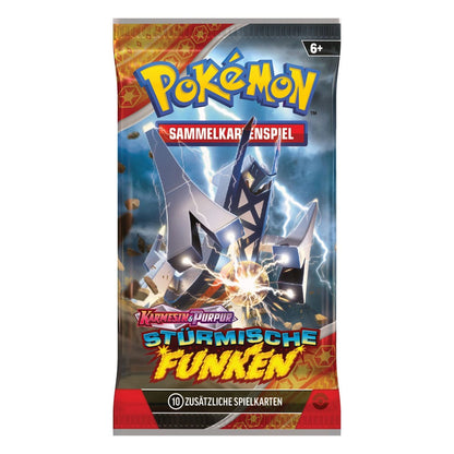 Pokémon TCG - Karmesin & Purpur - Stürmische Funken Booster - DE