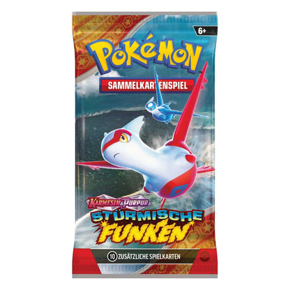 Pokémon TCG - Karmesin & Purpur - Stürmische Funken Booster - DE