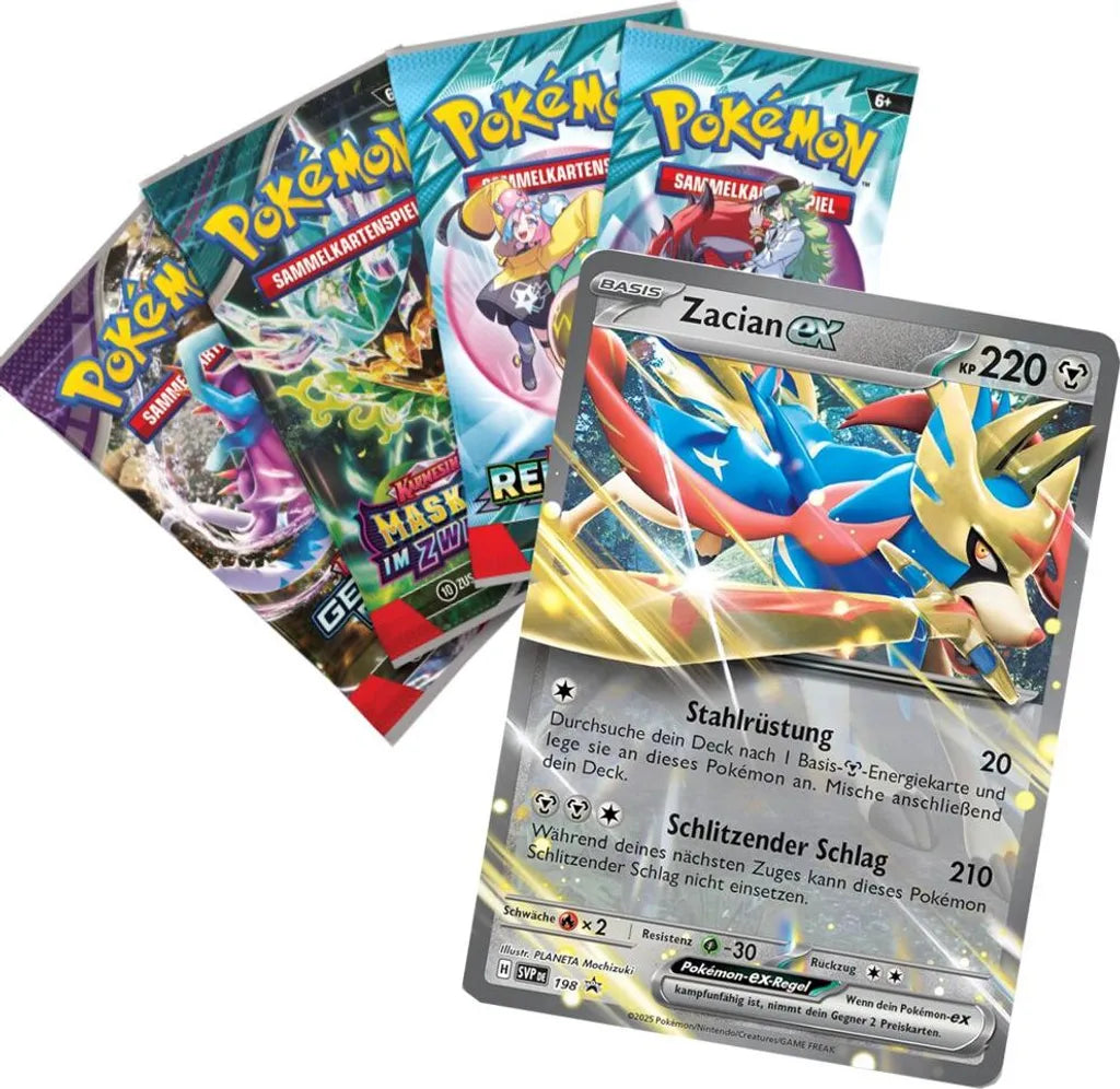 Pokémon TCG - Zacian EX - Paradoxclash Tin Box - DE