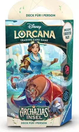 Disney Lorcana TCG: Archazias Insel - Starter Deck Rubin und Saphir DE