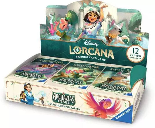 Disney Lorcana TCG: Archazias Insel - Display mit 24 Booster Packs (Deutsch)