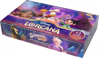 Disney Lorcana TCG: Shimmering Skies - Display mit 24 Booster Packs (Englisch)