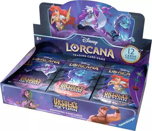 Disney Lorcana TCG: Ursula's Return - Display mit 24 Booster Packs (Englisch)
