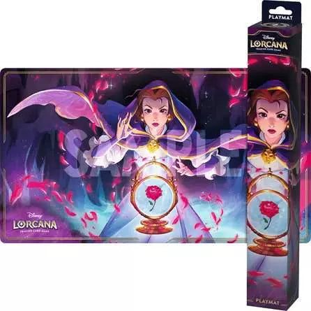 Disney Lorcana TCG - Himmelsleuchten - Belle - Spielmatte Blooming Mystic
