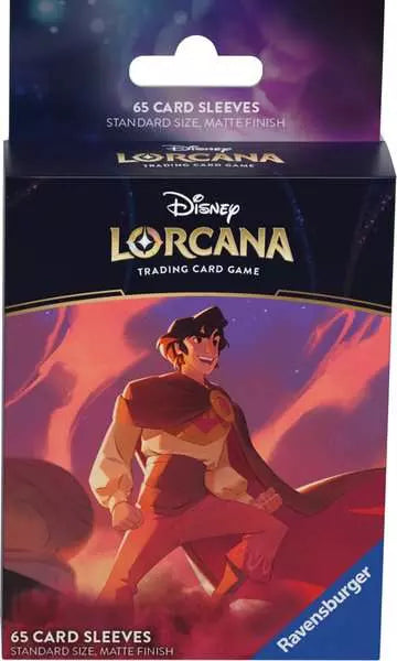 Disney Lorcana TCG: Himmelsleuchten - Kartenhüllen - Aladin