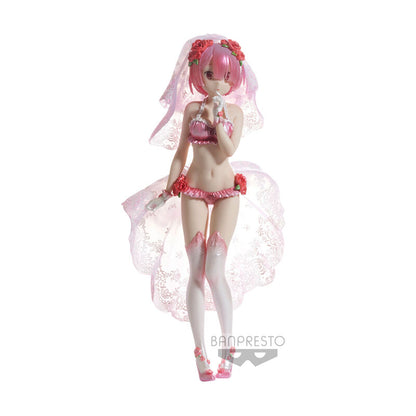 Re:Zero Starting Life in Another World - Ram Wedding Outfit Pink - Figur