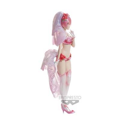 Re:Zero Starting Life in Another World - Ram Wedding Outfit Pink - Figur