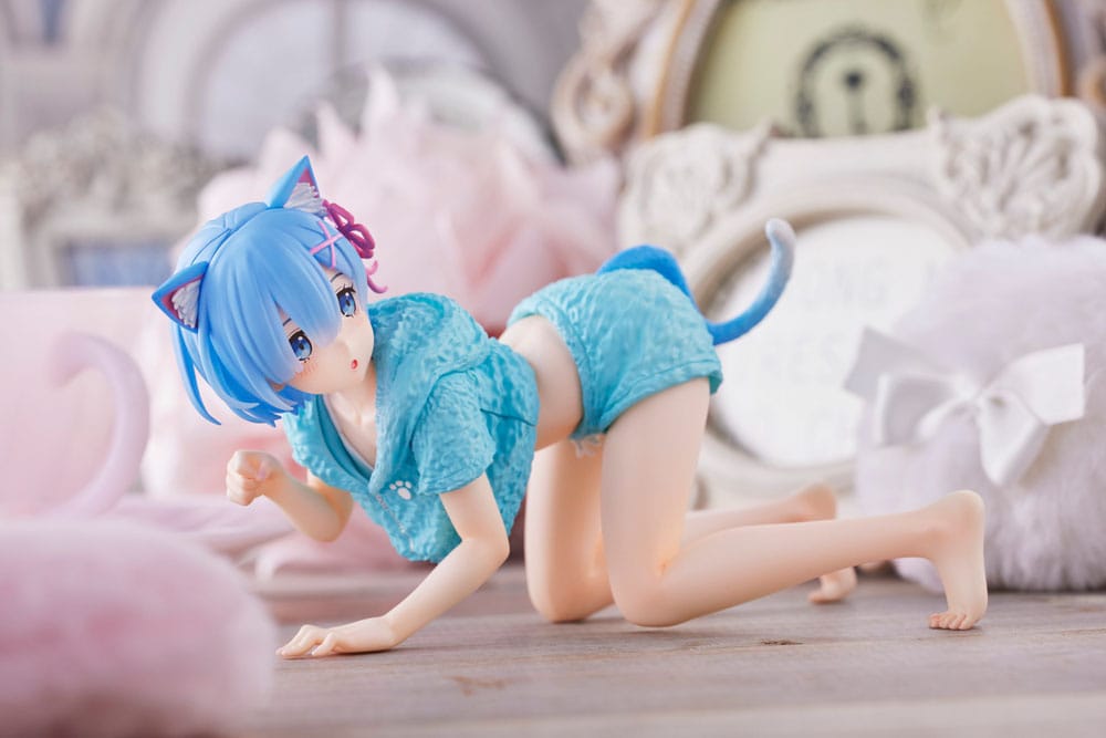 Re:Zero - Starting Life in Another World - Rem Cat Roomwear Version - Figur