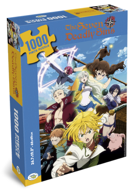 The seven deadly sins Puzzle  1000 Teile