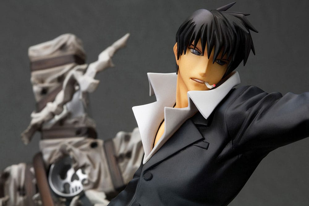 Trigun Badlands Rumble - Nicholas D. Wolfwood Renewal Package Version - ARTFX J Figur 1/8