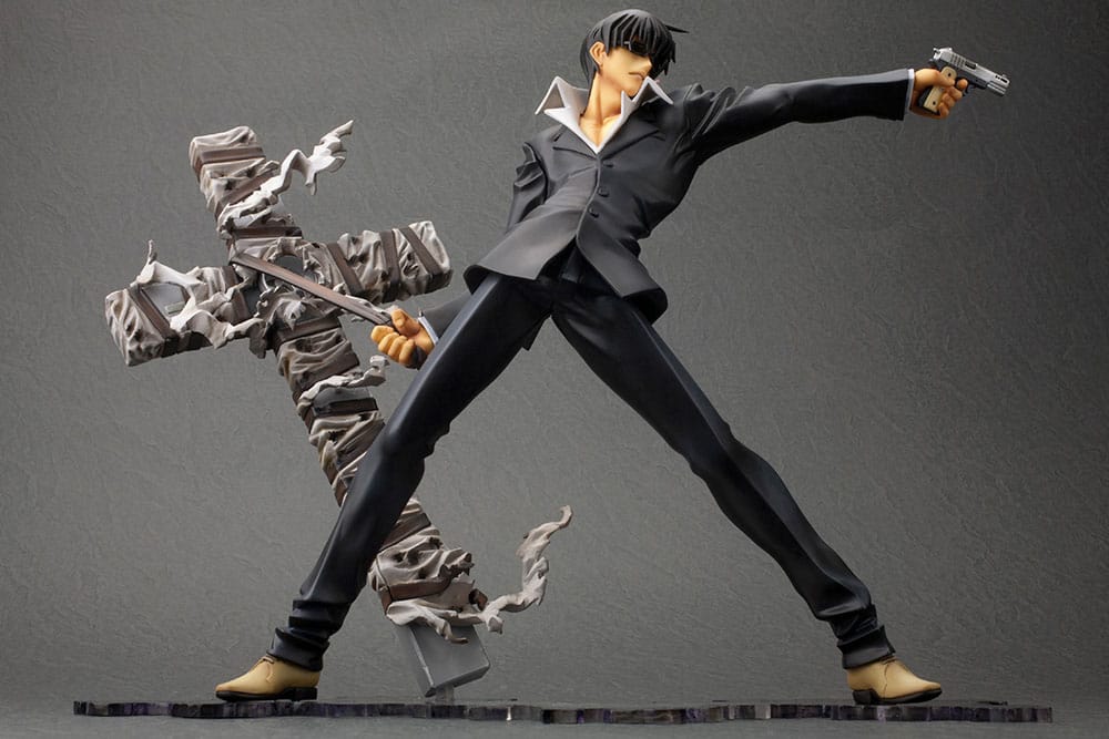 Trigun Badlands Rumble - Nicholas D. Wolfwood Renewal Package Version - ARTFX J Figur 1/8