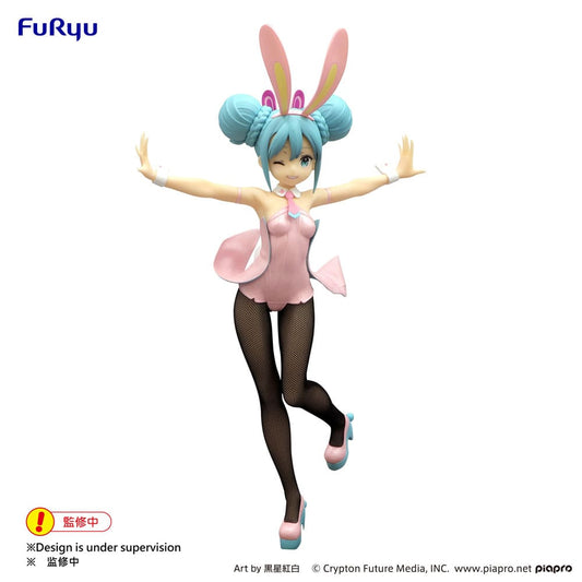 Vocaloid - Hatsune Miku Wink Pearl Pink Color Ver. - BiCute Bunnies Figur