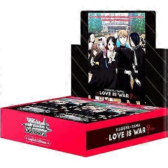 Weiss Schwarz - Kaguya-Sama Love Is War? - Booster Display  (EN)