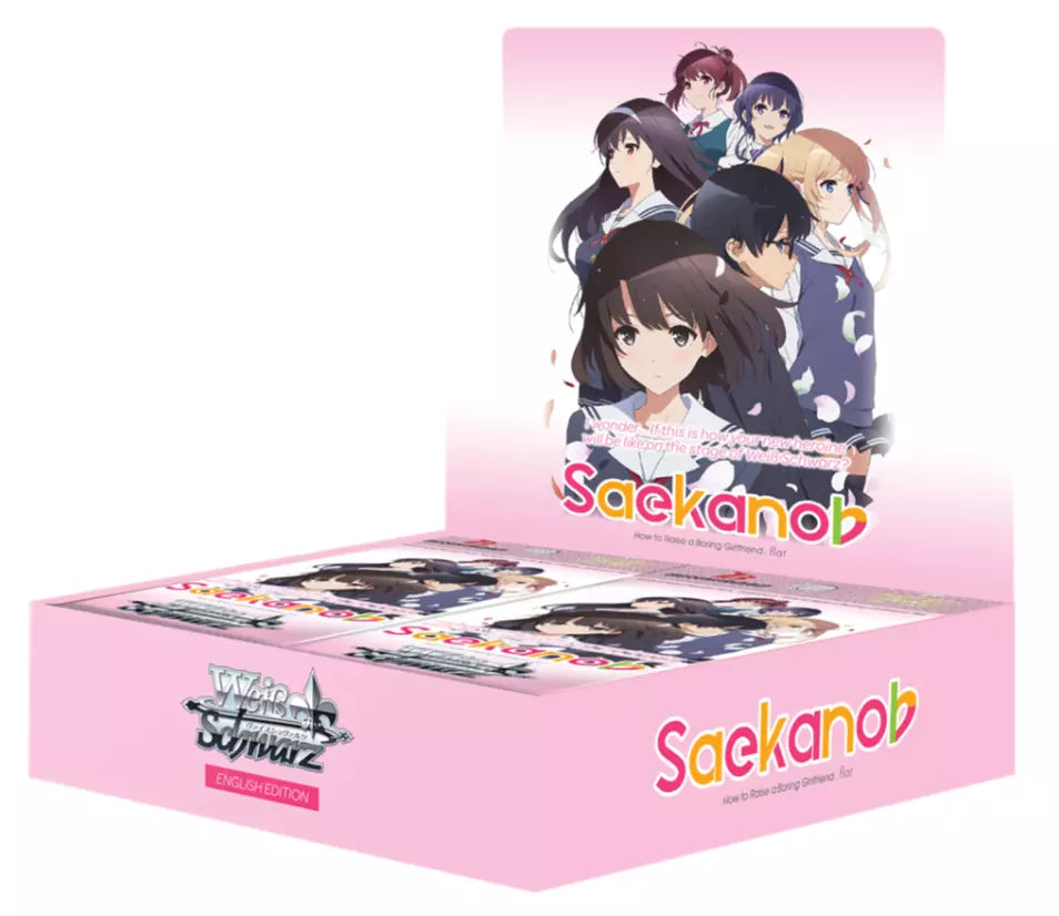 Weiss Schwarz -Saekano: How to Raise a Boring Girlfriend.flat - Booster Display  (EN)