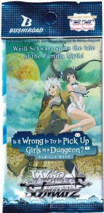 Weiss Schwarz - Is It Wrong to Try to Pick Up Girls in a Dungeon? Booster EN