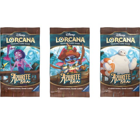 Disney Lorcana TCG: Azurit Sea - Display mit 24 Booster Packs (Englisch)