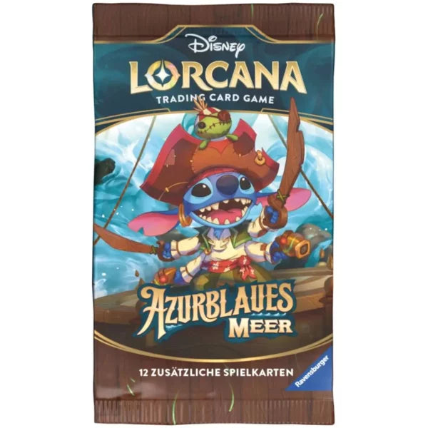 Disney Lorcana - Azurblaues Meer - Booster DE