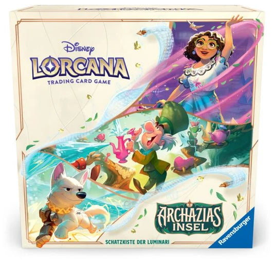 Die Disney Lorcana TCG - Archazias Insel - Schatzkiste der Luminari DE