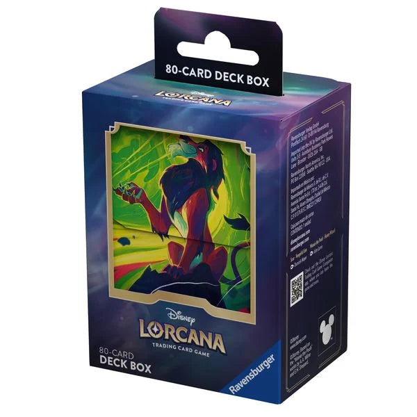 Disney Lorcana TCG: Azurblaues Meer - Scar - Deck Box