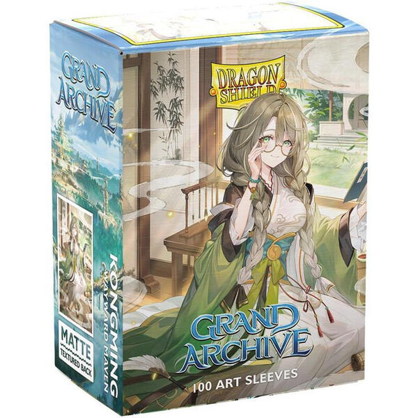 Grand Archive TCG Dragon Shield - Kartenhüllen - Kartenhüllen Kongming, Wayward Maven(Limited Edition) für 100 Karten
