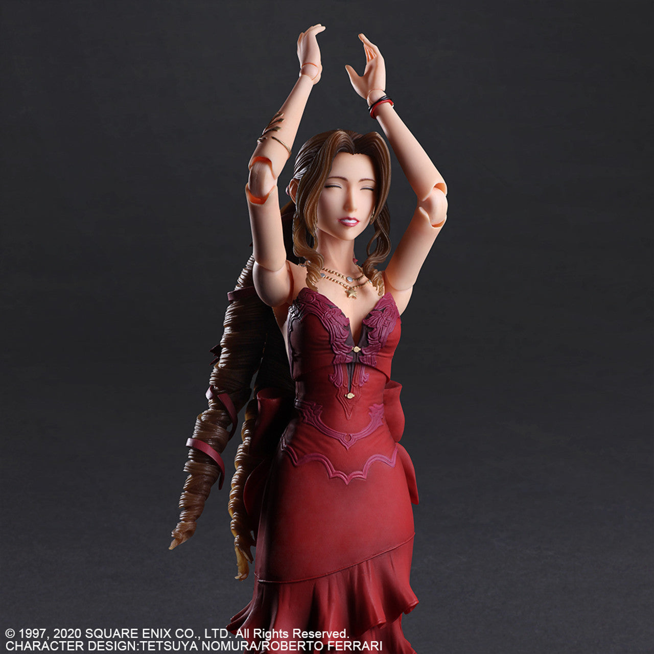 Final Fantasy VII Remake - Aerith Gainsborough Play Arts Kai Actionfigur Dress Ver.