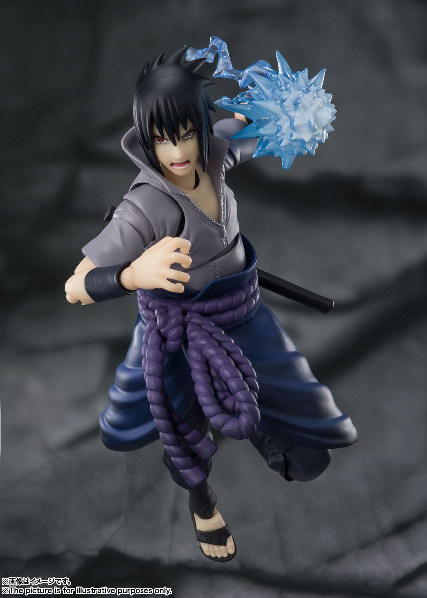 Naruto Shippuden -  Sasuke Uchiha (He who bears all Hatred) - S.H. Figuarts Actionfigur