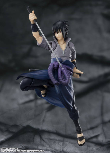 Naruto Shippuden -  Sasuke Uchiha (He who bears all Hatred) - S.H. Figuarts Actionfigur