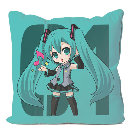 Vocaloid - Hatsune Miku - Kissenbezug 50 x 50 cm